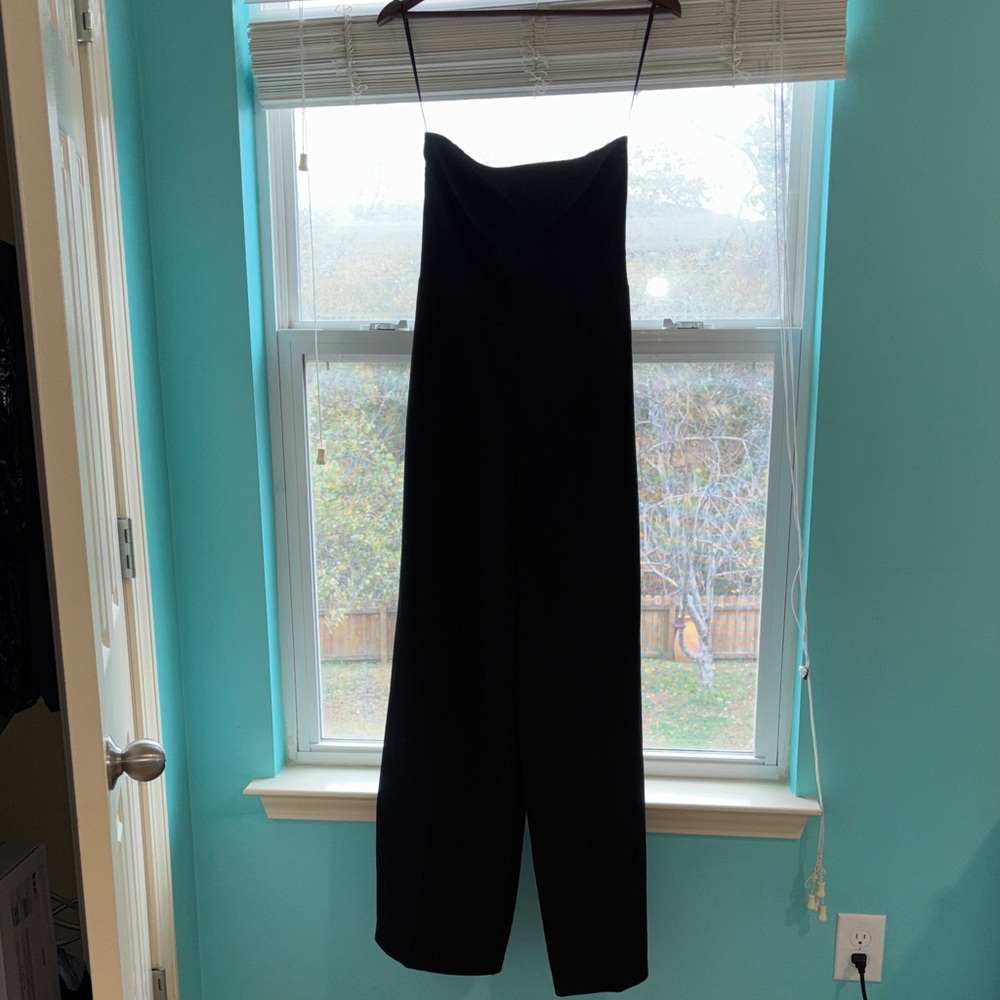 Abercrombie & Fitch Classic Black Jumpsuit Strapless